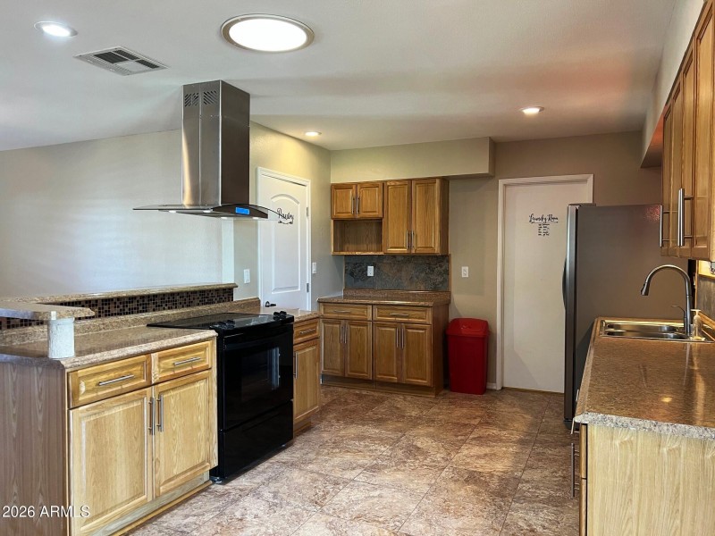 Kitchen w/Doors Closed