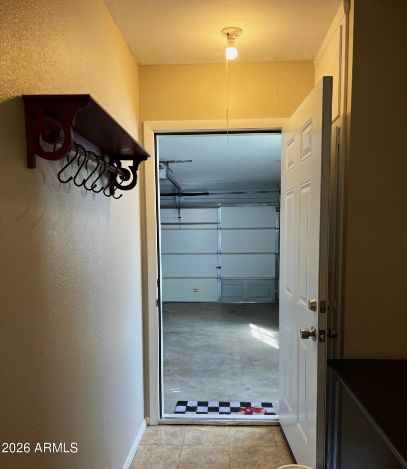 Utility Room Into GarageDoorOpen