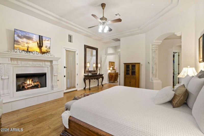 Fireplaced Primary Suite