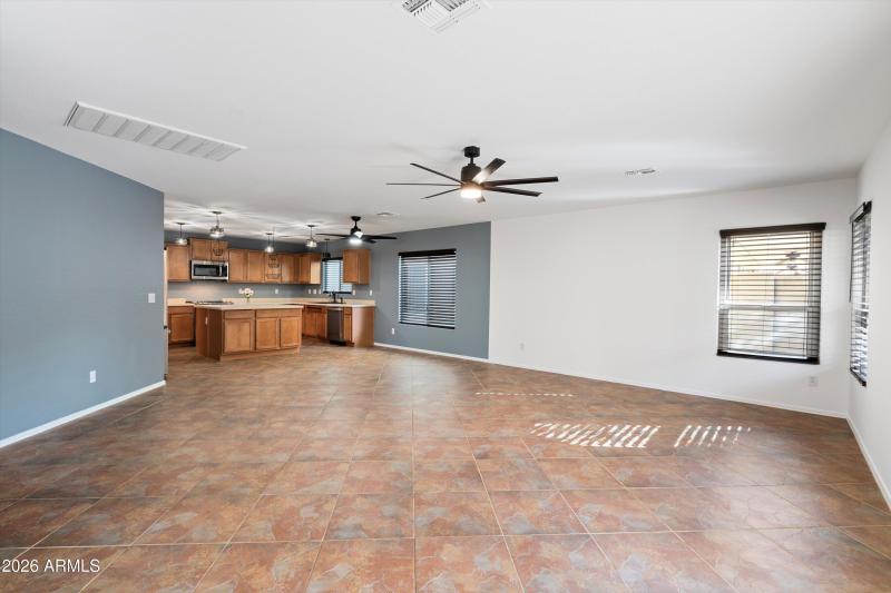 Family Room-Dining-Kitchen