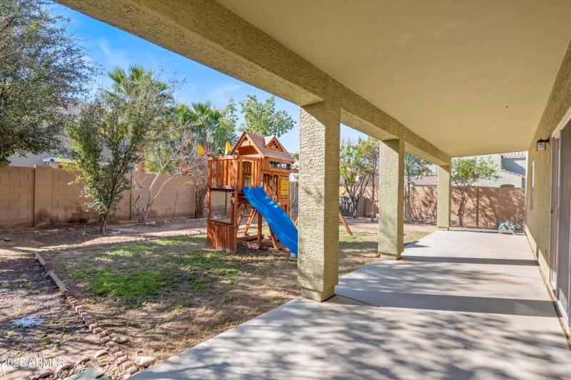 Covered Patio - Play Structure