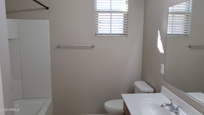 Upstairs Bath with Tub & Shower