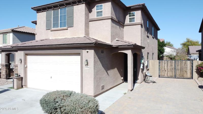 Front Exterior & Two-Car Garage