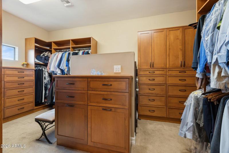 Primary Walk In Closet