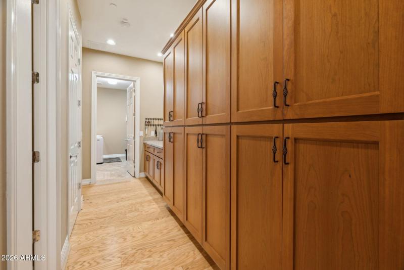 Hallway to Laundry Room