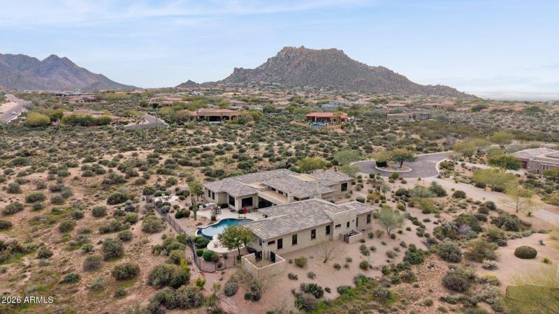 1.4 Acre Lot Aerial View