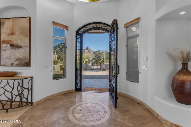 Front entrance foyer views