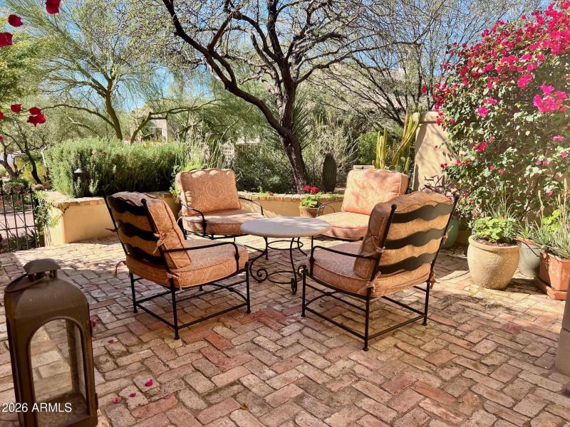 Patio next to Guest Bedroom 3