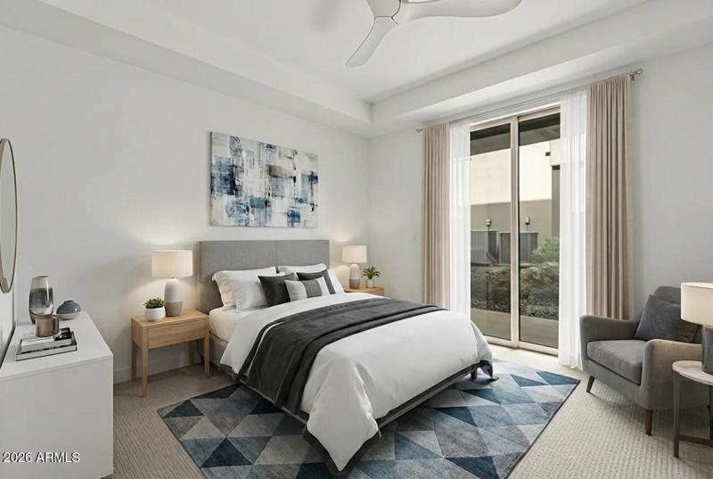 Second Bedroom (virtually staged)