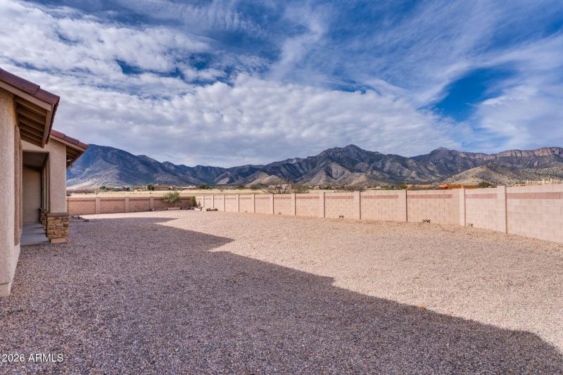 Backyard with a view