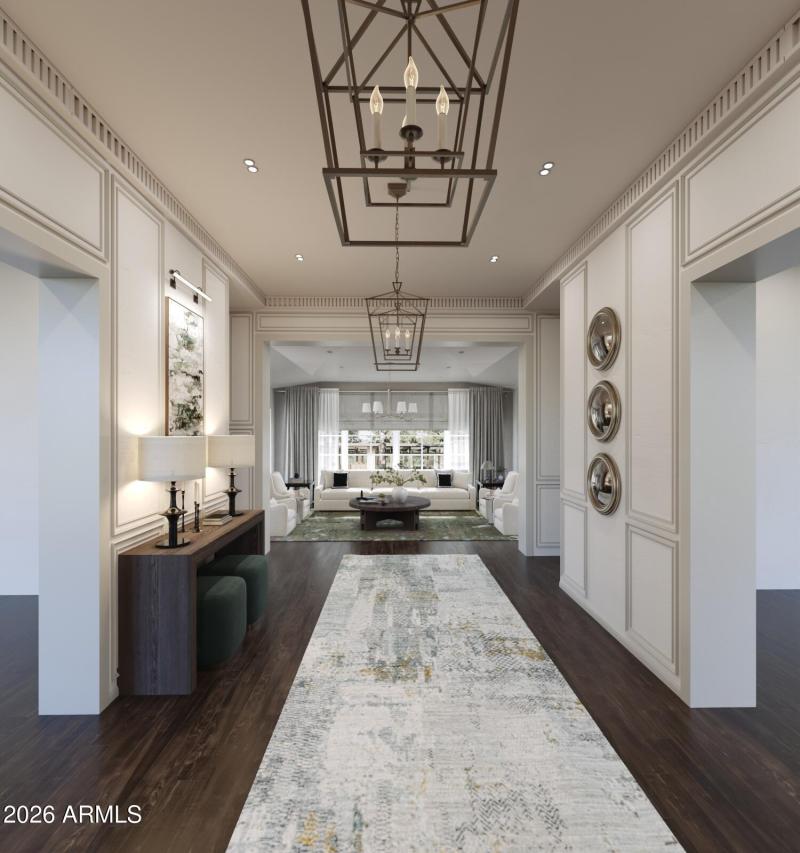 Front Entry Foyer - Remodel Rendering