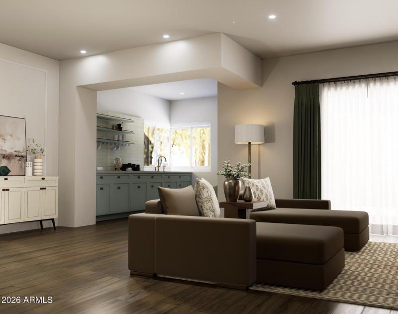 Primary Bedroom - Remodel Rendering