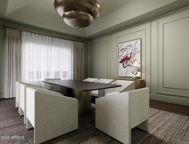 Dining Room - Remodel Rendering