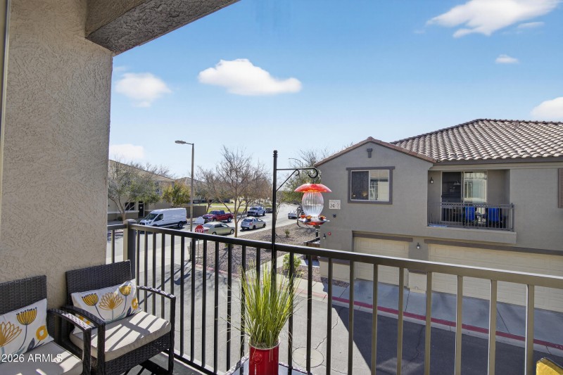 Balcony Southern Exposure