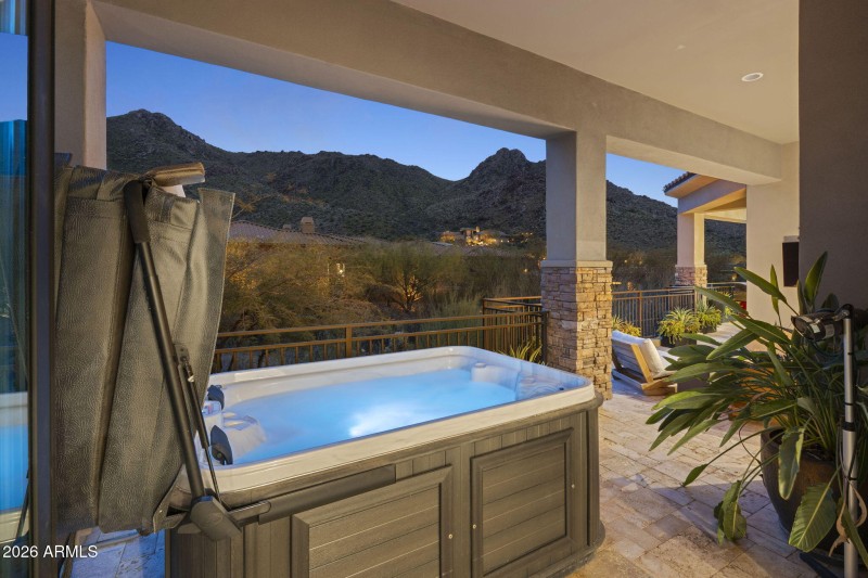 Private Spa off Primary Suite