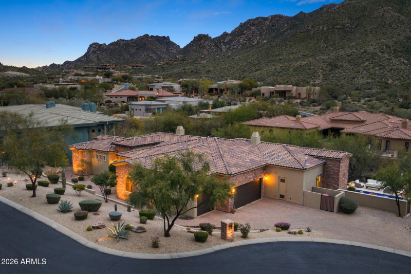 Gated Community Mountain Backdrops