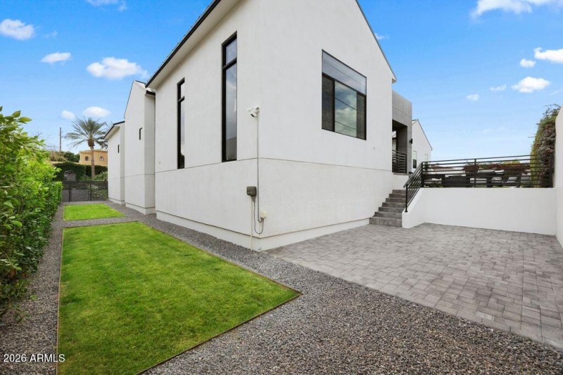 Grass & Playset Area