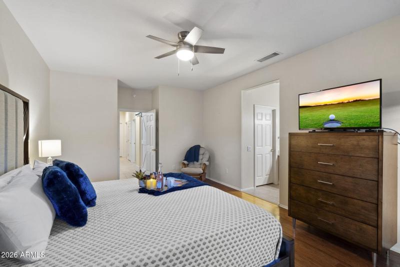 Primary & Walk-in Closet