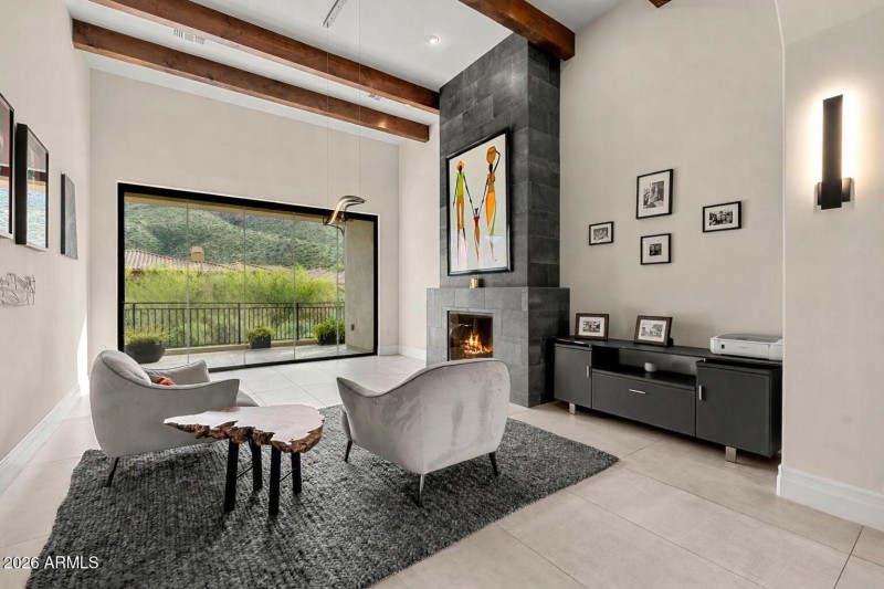 Quiet Lounge with Picture Window Views