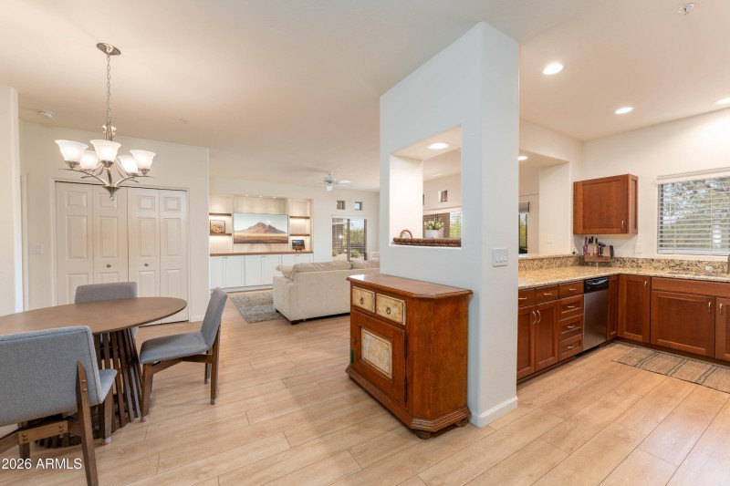 Kitchen & Living room