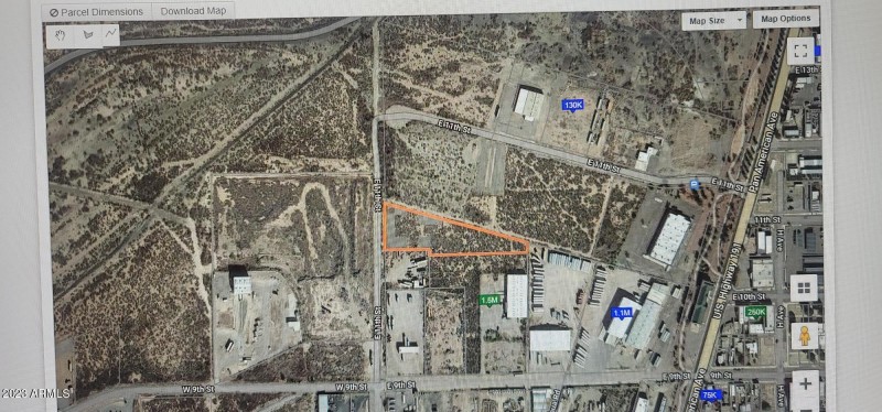 XXX 11th ST 2 acres lot MAP
