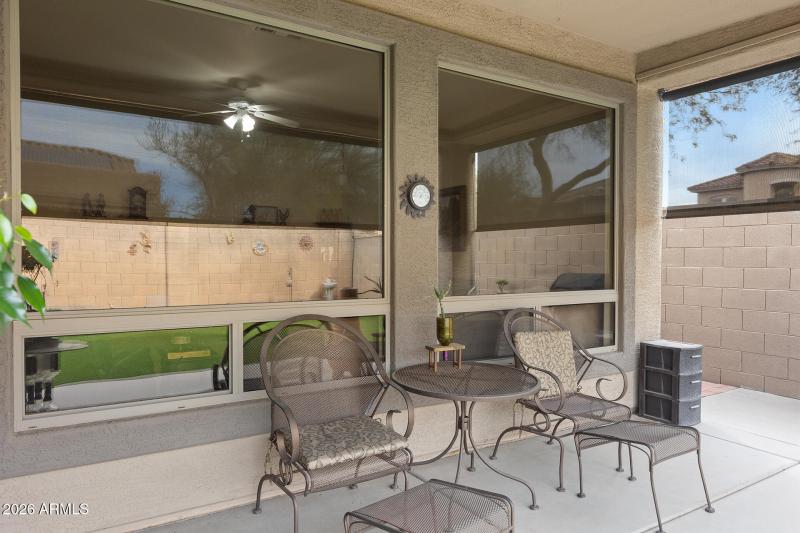 Extended Caovered Patio