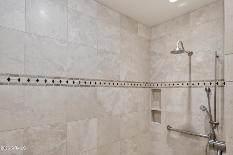 Primary Suite Large Curbless Shower