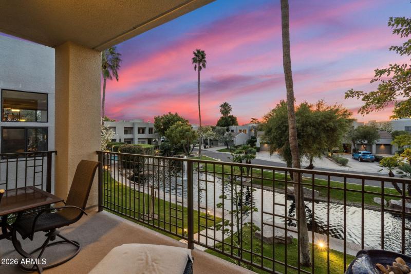 Sunset from the Patio