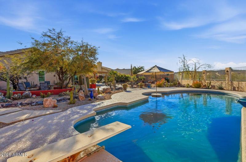 Diving Pool with a View