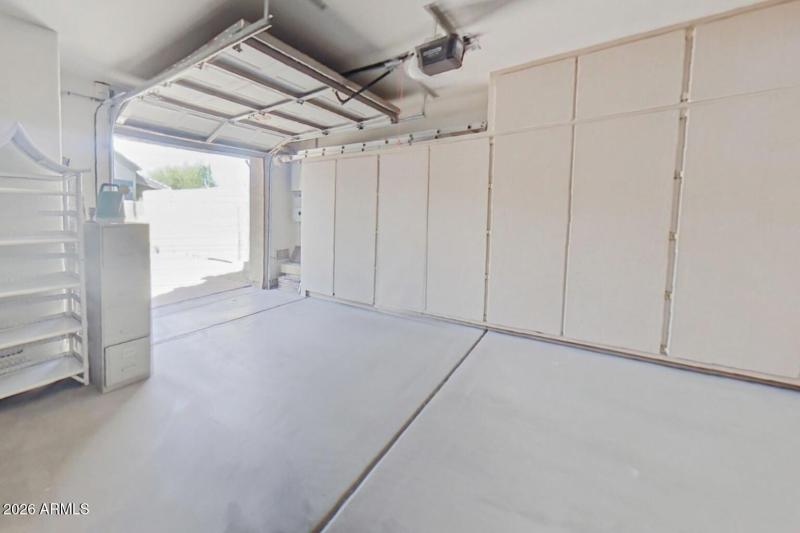 Built-in Garage Cabinets on 3 of 4 walls