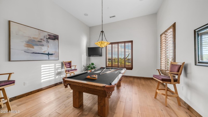 Formal Living Dining used as Game Room