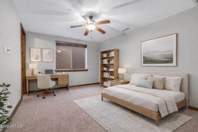 Large Bedroom 5, Virtually Staged