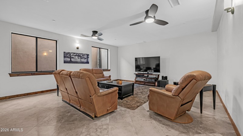 Theater Room Basement