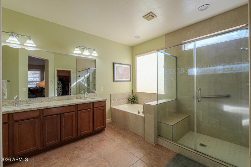 Primary w/Newly remodeled shower!
