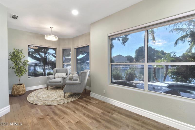 Master Sitting Area with more Views