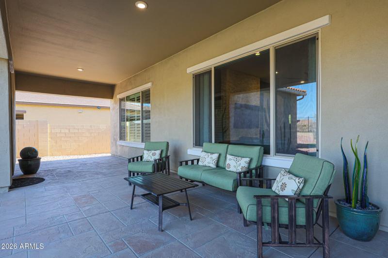 Extended Covered Patio