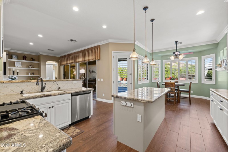 Pendants over Island