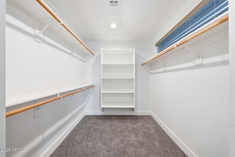 Walk-In Primary Closet