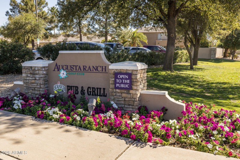 Golf Course Living in Augusta Ranch