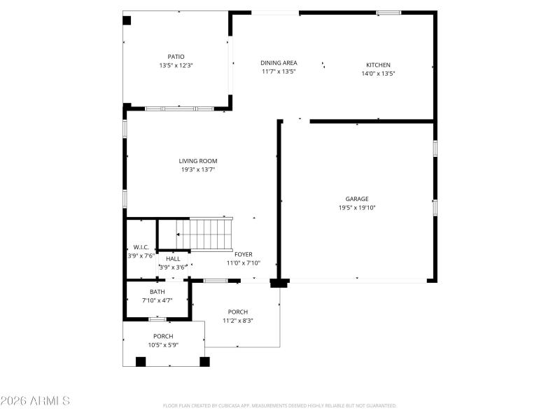 2D Floor Plan for 227 East Beatryce Stre