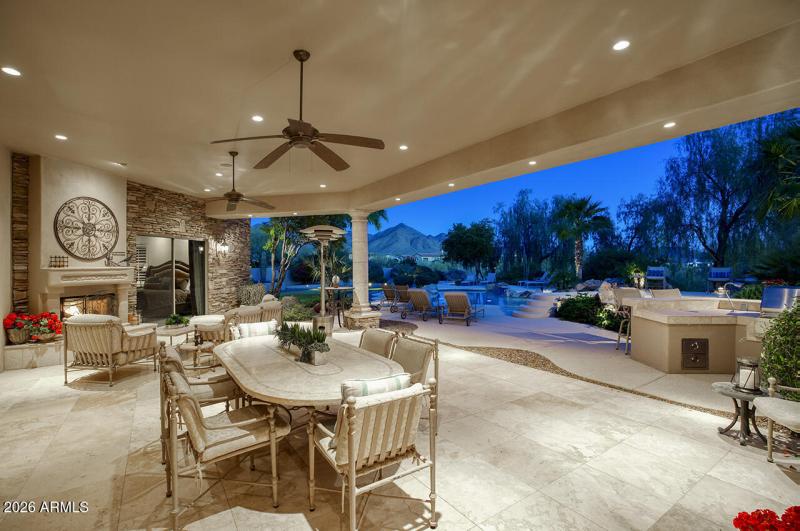 Expansive Covered Patio