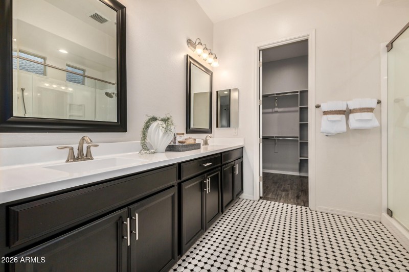 Dual Sink Main Bathroom