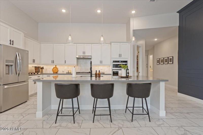 Kitchen with Island Seating