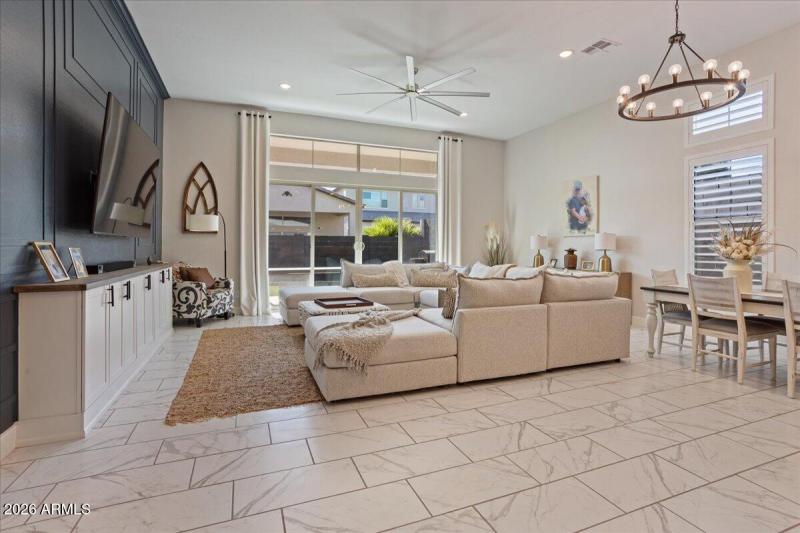 Open-Concept Living Area