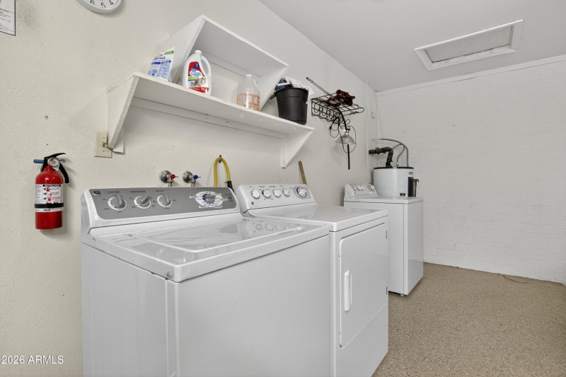 53rd Laundry In Garage