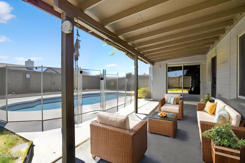 53rd Dr Patio Virtually Staged