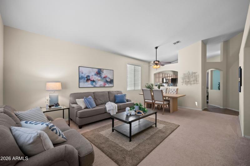 Open Great Room feel