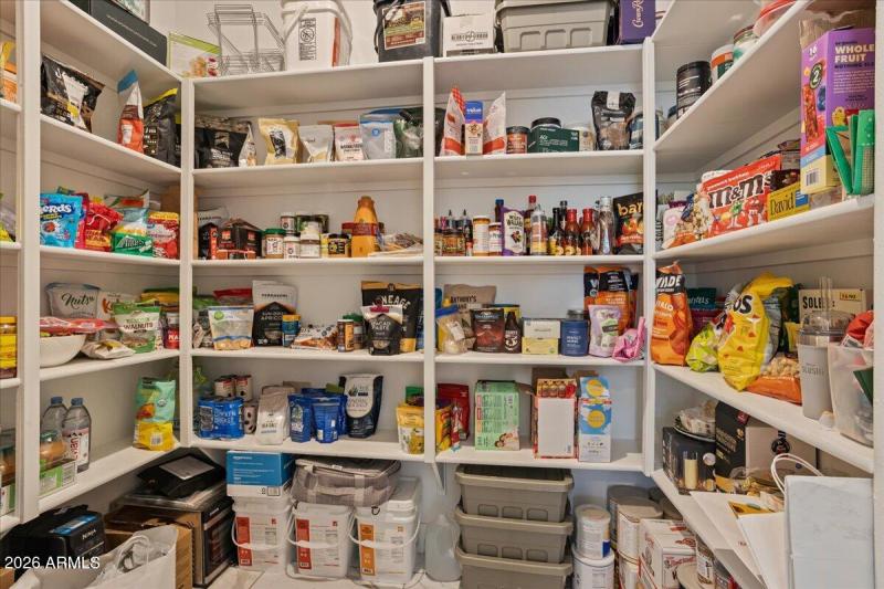 Oversized Walk-In Pantry