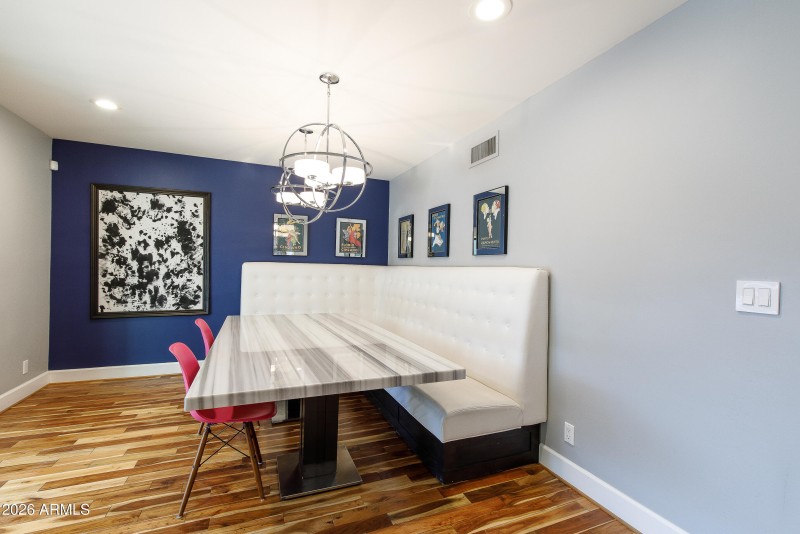 Custom Built-in Dining Table