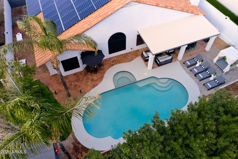 Pool View From Half The Home